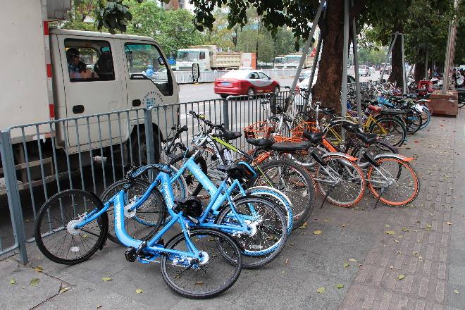 安裝使用好非機(jī)動(dòng)車停車架為你的城市加分